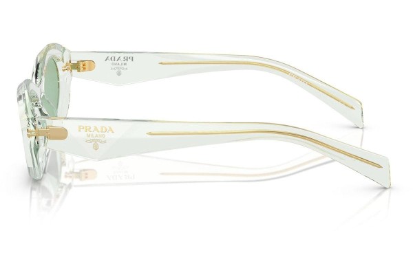 Ochelari de soare Prada PR26ZS 14R20E Ovali Cristal