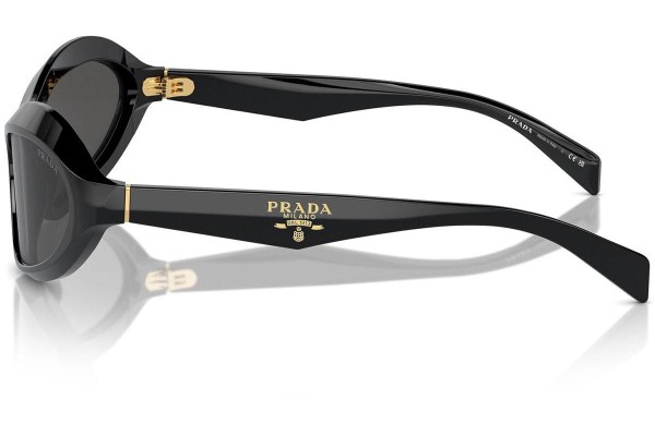 Ochelari de soare Prada PRA20SF 16K5S0 Dreptunghiulari Negri