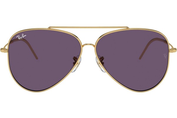 Ochelari de soare Ray-Ban Aviator Reverse RBR0101S 001/1A Pilot Aurii