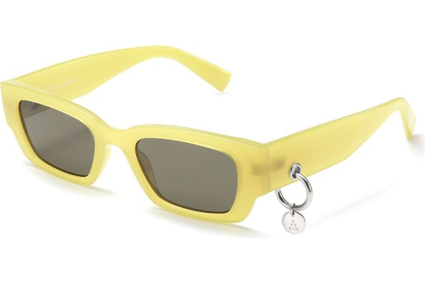 Ochelari de soare OiO by eyerim Vega Lime Green Tiny Verzi