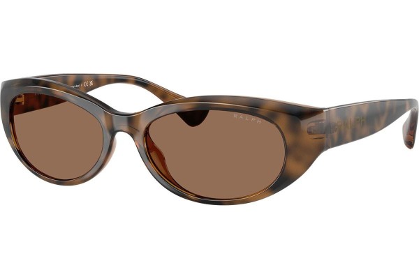 Ochelari de soare Ralph by Ralph Lauren RA5327U 614973 Ovali Havana