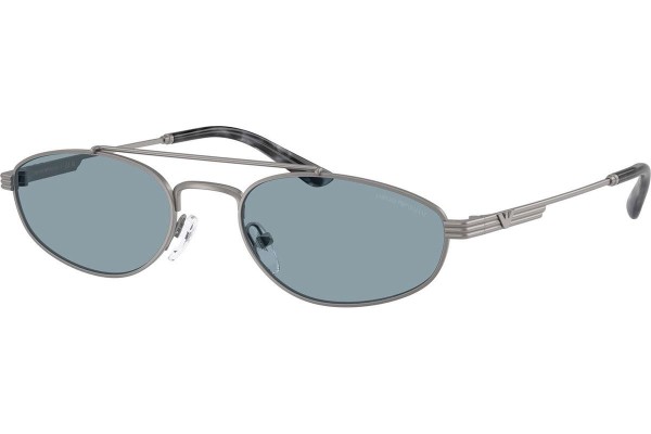 Ochelari de soare Emporio Armani EA2157 300372 Ovali Gri