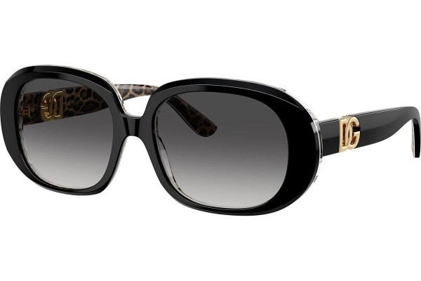 Ochelari de soare Dolce & Gabbana DG4476 32998G Cat Eye Negri