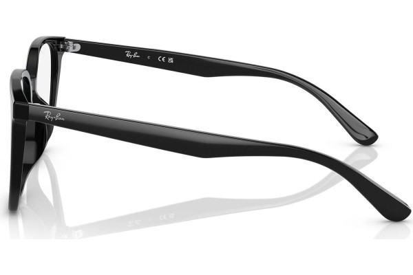 Ochelari Ray-Ban RX5411D 2000 Pătrați Negri