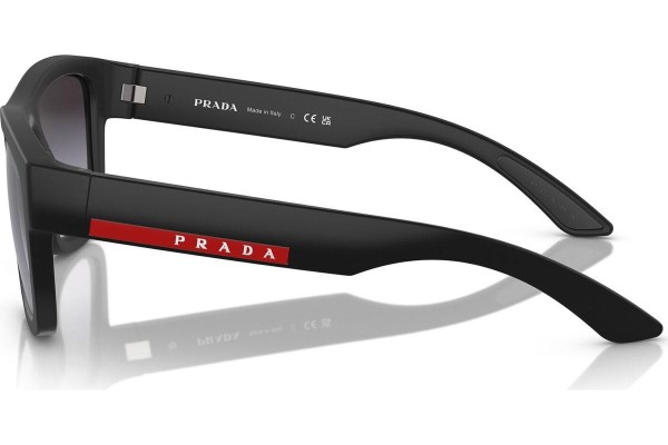 Ochelari de soare Prada Linea Rossa PS01ZS 1BO09U Pătrați Negri