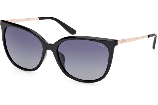 Ochelari de soare Guess GU00150-H 01D Polarized Pătrați Negri