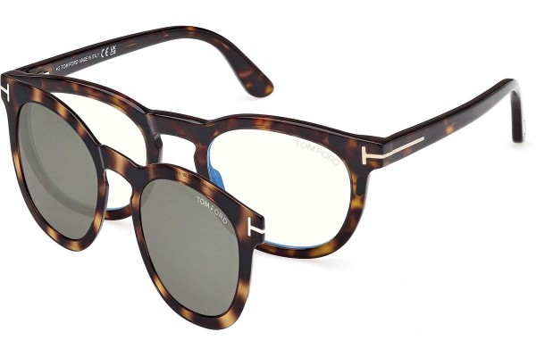 Ochelari Tom Ford FT5993-B 052 Pătrați Havana