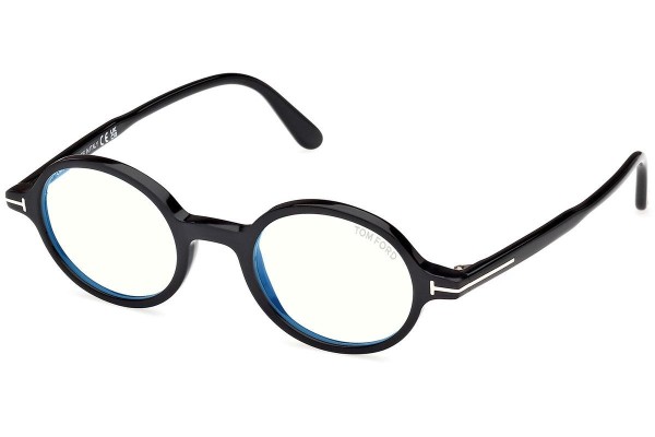 Ochelari Tom Ford FT5975-B 001 Rotunzi Negri