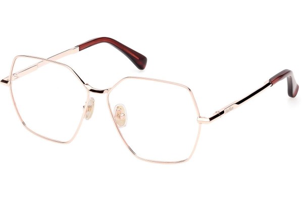 Ochelari Max Mara MM5154 033 Pătrați Aurii