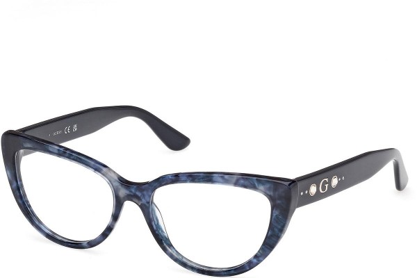 Ochelari Guess GU50175 092 Cat Eye Albaștri