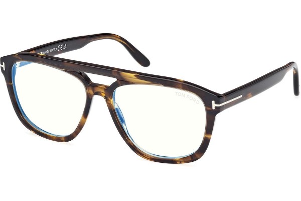 Ochelari Tom Ford FT6024-B 055 Pătrați Havana