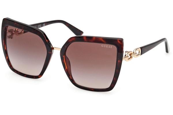 Ochelari de soare Guess GU00160 52F Cat Eye Havana