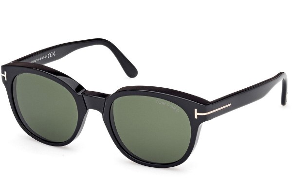 Ochelari de soare Tom Ford Mert FT1180 01N Rotunzi Negri