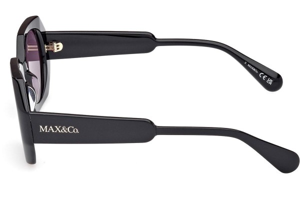 Ochelari de soare Max&Co. MO0115 01A Pătrați Negri