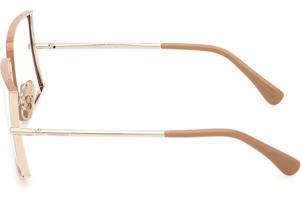 Ochelari Max Mara MM5156-B 047 Pătrați Maro