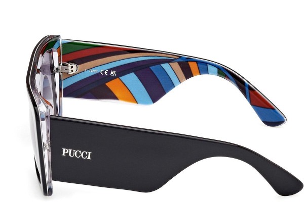 Ochelari de soare Emilio Pucci EP0230 05W Pătrați Negri