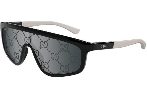 Ochelari de soare Gucci GG1736S 003 Lentilă unică | Shield Negri