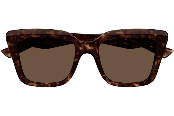 Ochelari de soare Alexander McQueen AM0473S 002 Pătrați Havana