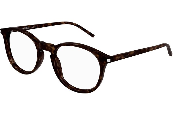 Ochelari Saint Laurent SL106 018 Rotunzi Havana