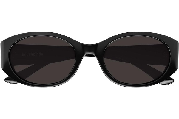 Ochelari de soare Balenciaga BB0369SK 001 Ovali Negri