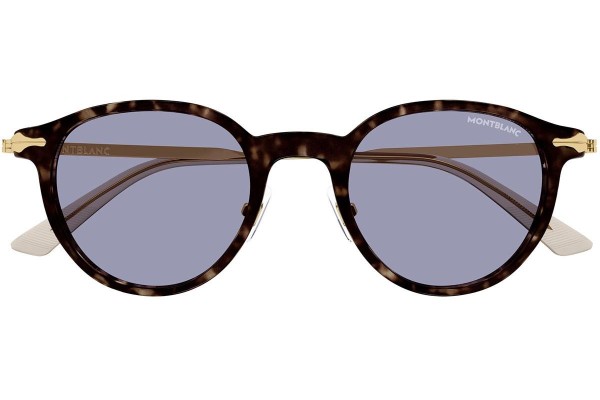 Ochelari de soare Mont Blanc MB0362S 002 Rotunzi Havana