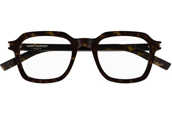 Ochelari Saint Laurent SL715SLIMOPT 002 Pătrați Havana