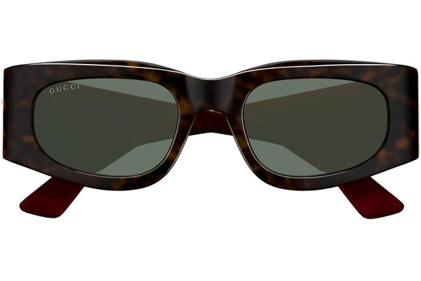 Ochelari de soare Gucci GG1664S 002 Pătrați Havana