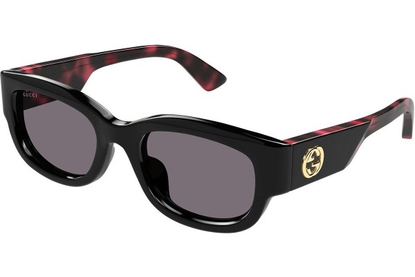 Ochelari de soare Gucci GG1667SK 003 Pătrați Negri