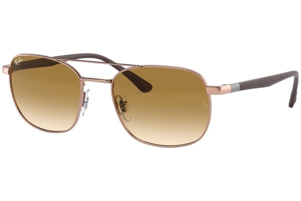 Ochelari de soare Ray-Ban RB3670 903551 Pătrați Aurii