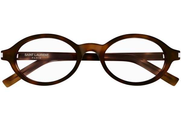 Ochelari Saint Laurent SL751JEANNEOPT 003 Ovali Havana