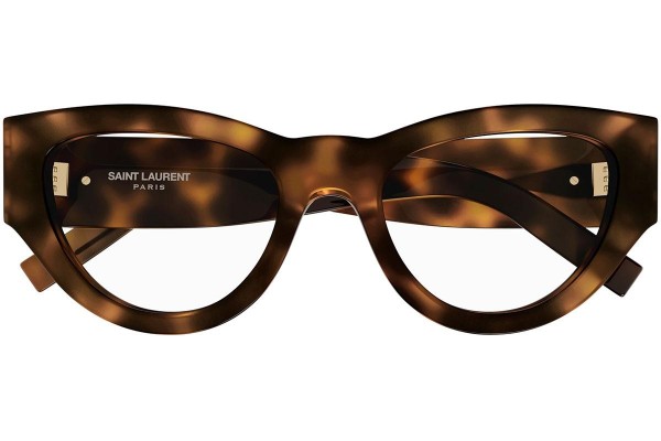 Ochelari Saint Laurent SLM94OPT 002 Cat Eye Havana