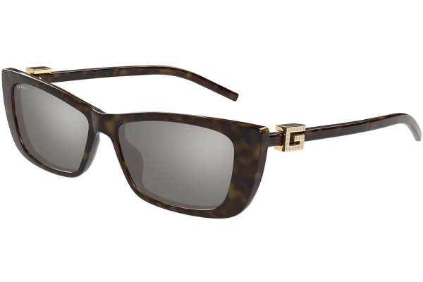 Ochelari de soare Gucci GG1681S 003 Cat Eye Havana