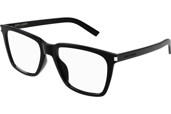 Ochelari Saint Laurent SL717SLIM 001 Pătrați Negri