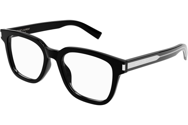 Ochelari Saint Laurent SL711OPT 001 Pătrați Negri