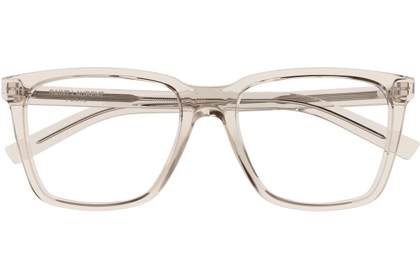 Ochelari Saint Laurent SL717SLIM 004 Pătrați Bej