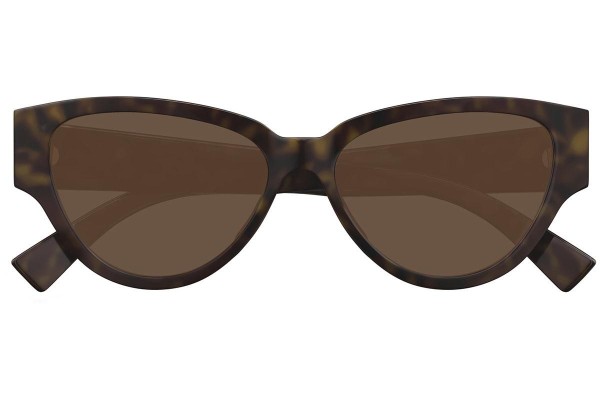 Ochelari de soare Bottega Veneta BV1319S 002 Rotunzi Havana