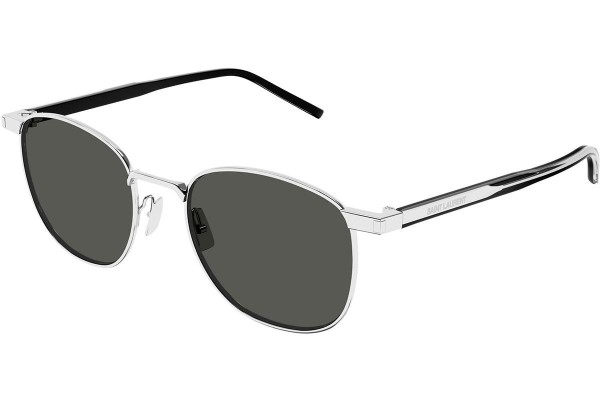 Ochelari de soare Saint Laurent SL747 007 Pătrați Argintii