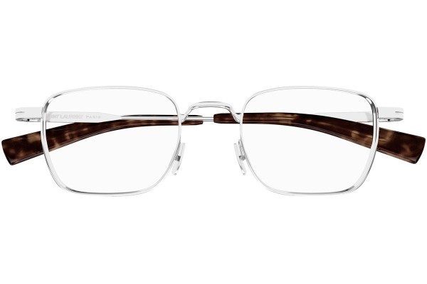 Ochelari Saint Laurent SL729 005 Pătrați Argintii