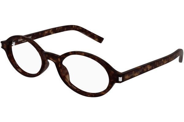 Ochelari Saint Laurent SL751JEANNEOPT 002 Ovali Havana