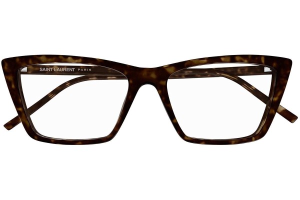 Ochelari Saint Laurent SL737MICATHINOPT 002 Cat Eye Havana