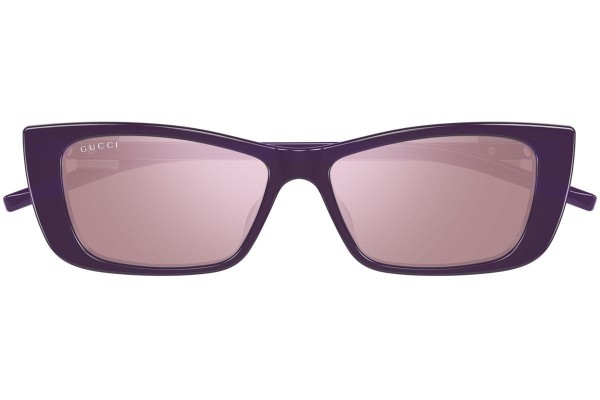 Ochelari de soare Gucci GG1681S 005 Cat Eye Violeți