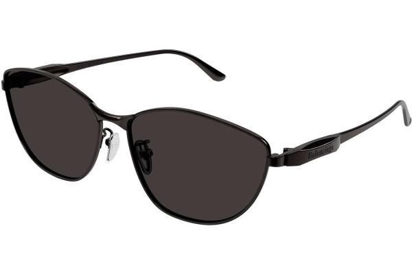 Ochelari de soare Balenciaga BB0358SK 001 Cat Eye Gri