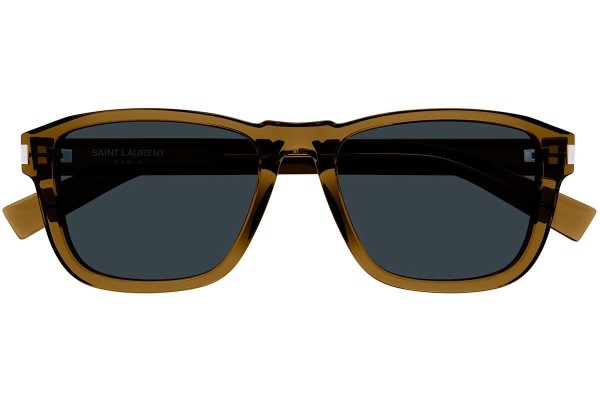 Ochelari de soare Saint Laurent SL710 004 Pătrați Maro