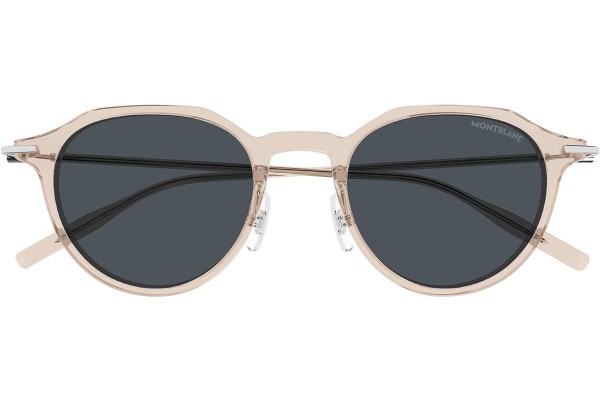 Ochelari de soare Mont Blanc MB0355S 004 Rotunzi Maro