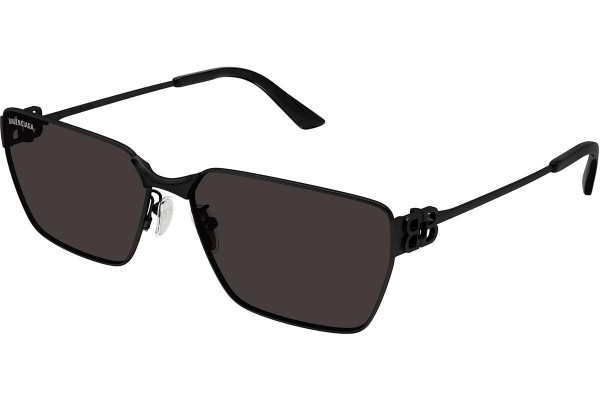 Ochelari de soare Balenciaga BB0374SK 001 Pătrați Negri