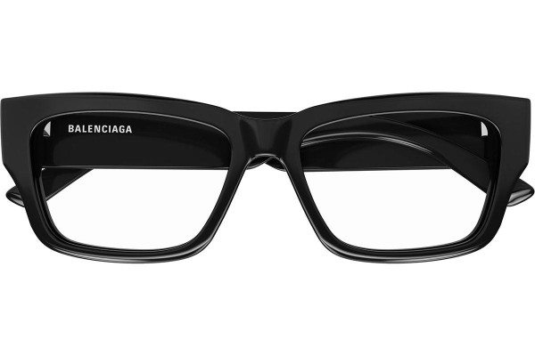 Ochelari Balenciaga BB0376O 001 Pătrați Negri