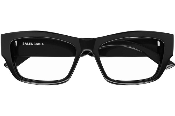 Ochelari Balenciaga BB0377O 001 Pătrați Negri