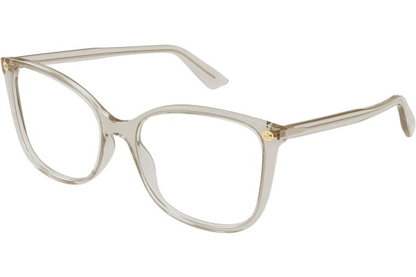 Ochelari Gucci GG0026O 016 Cat Eye Galbeni