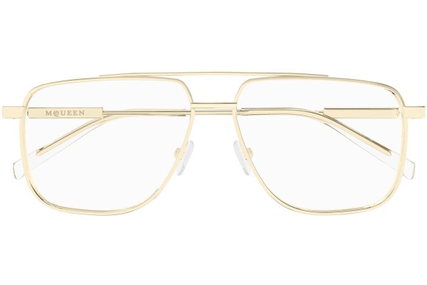 Ochelari Alexander McQueen AM0480O 002 Pilot Aurii