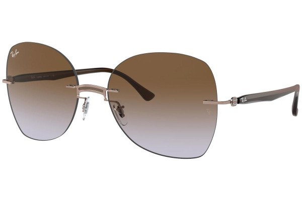 Ochelari de soare Ray-Ban Titanium Collection RB8066 155/68 Pătrați Maro